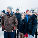 18. februar: Kronprins Haakon er til stede ved VM i snowboard i Holmenkollen, halfpipe-finalene for kvinner menn (Foto: Krister Sørbø, Scanpix)